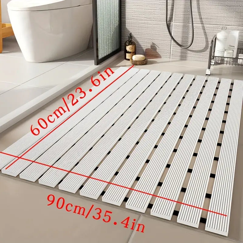 Tapis de Salle de Bain Antidérapant en PVC