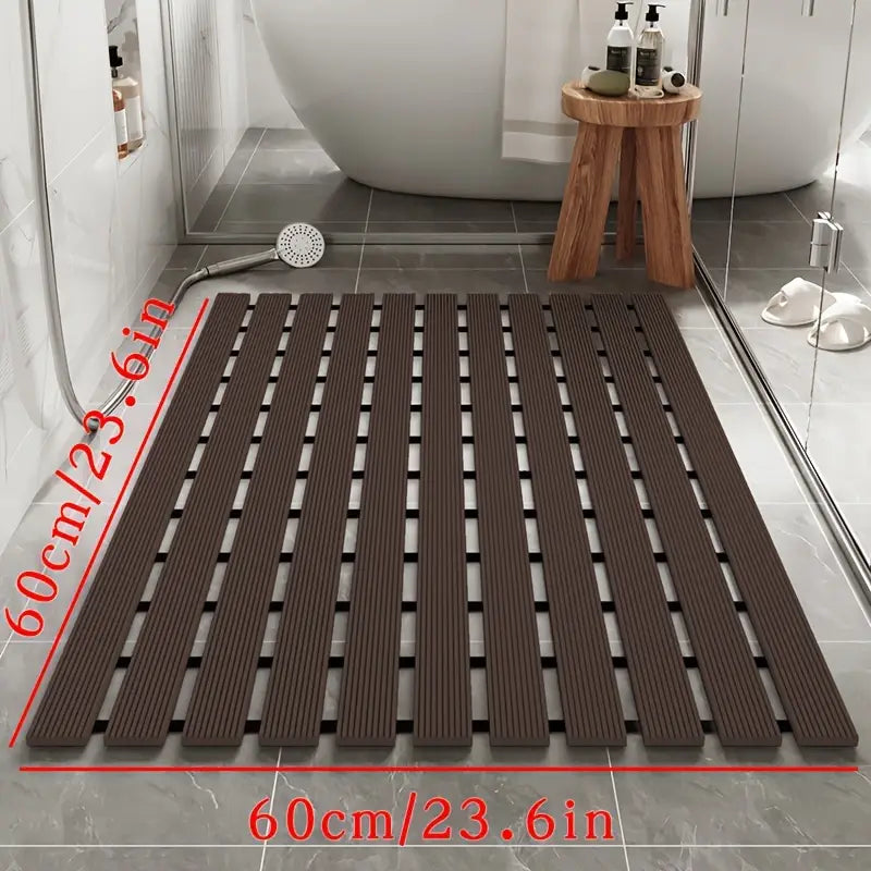 Tapis de Salle de Bain Antidérapant en PVC