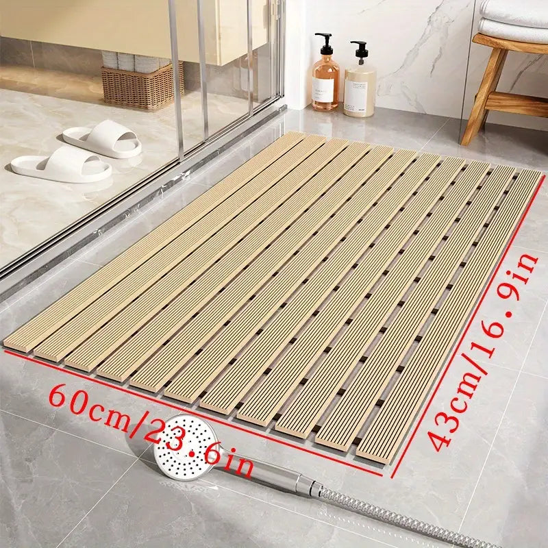 Tapis de Salle de Bain Antidérapant en PVC