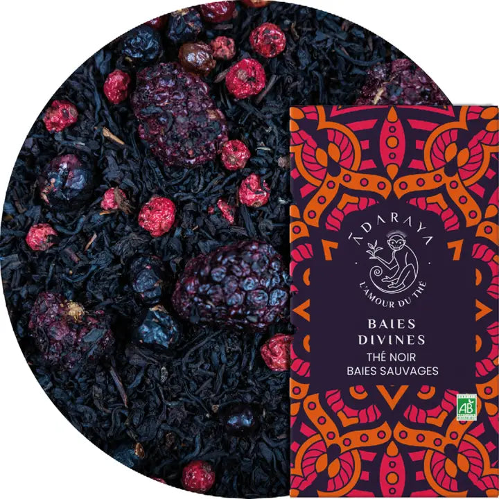 Thé Noir Baies Divines Bio – ADRAYA