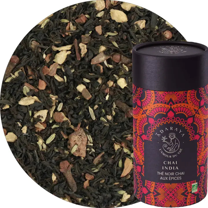 Thé Noir Chai India Bio – ADRAYA