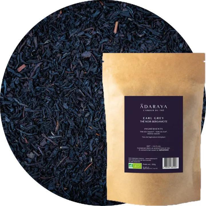 Bio Earl Grey Schwarztee - Die Raffinesse des Schwarztees mit Bergamotte 