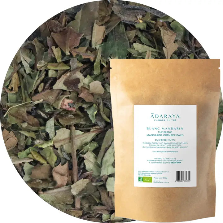 Organic White Mandarin White Tea - An Explosion of Citrus and Berries 