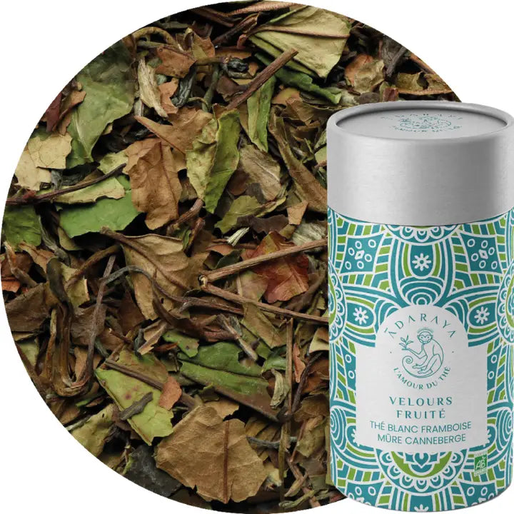 Thé Blanc Velours Fruité Bio - Une Harmonie Fruité et Douce