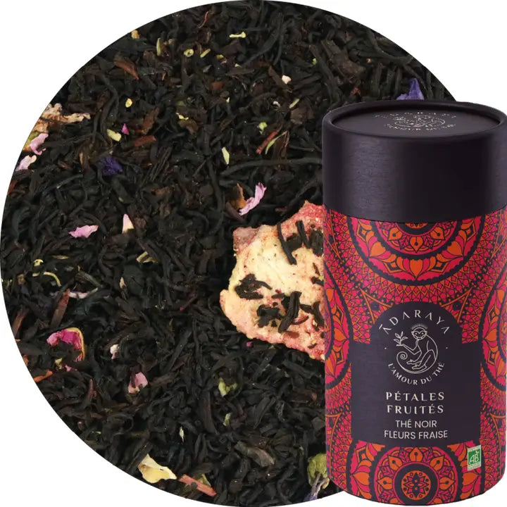 Bio Fruity Petals Schwarztee - Eine blumig-fruchtige Süße 