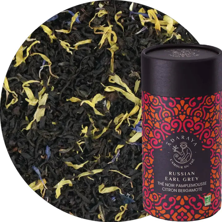 Thé Noir Russian Earl Grey Bio - Un Voyage aux Saveurs Célèbres