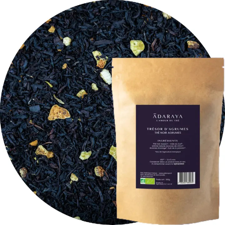 Bio Citrus Treasures Schwarztee – Eine Zitrusexplosion in Ihrer Tasse 