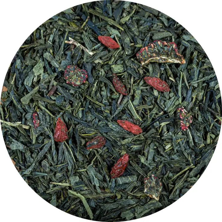 Thé Vert Rouge Émotion Bio - Une Évasion Gourmande aux Fruits Rouges