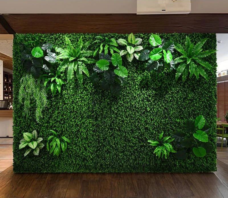 Mur Végétal Artificiel Tridimensionnel - Une Décoration Naturelle et Élégante