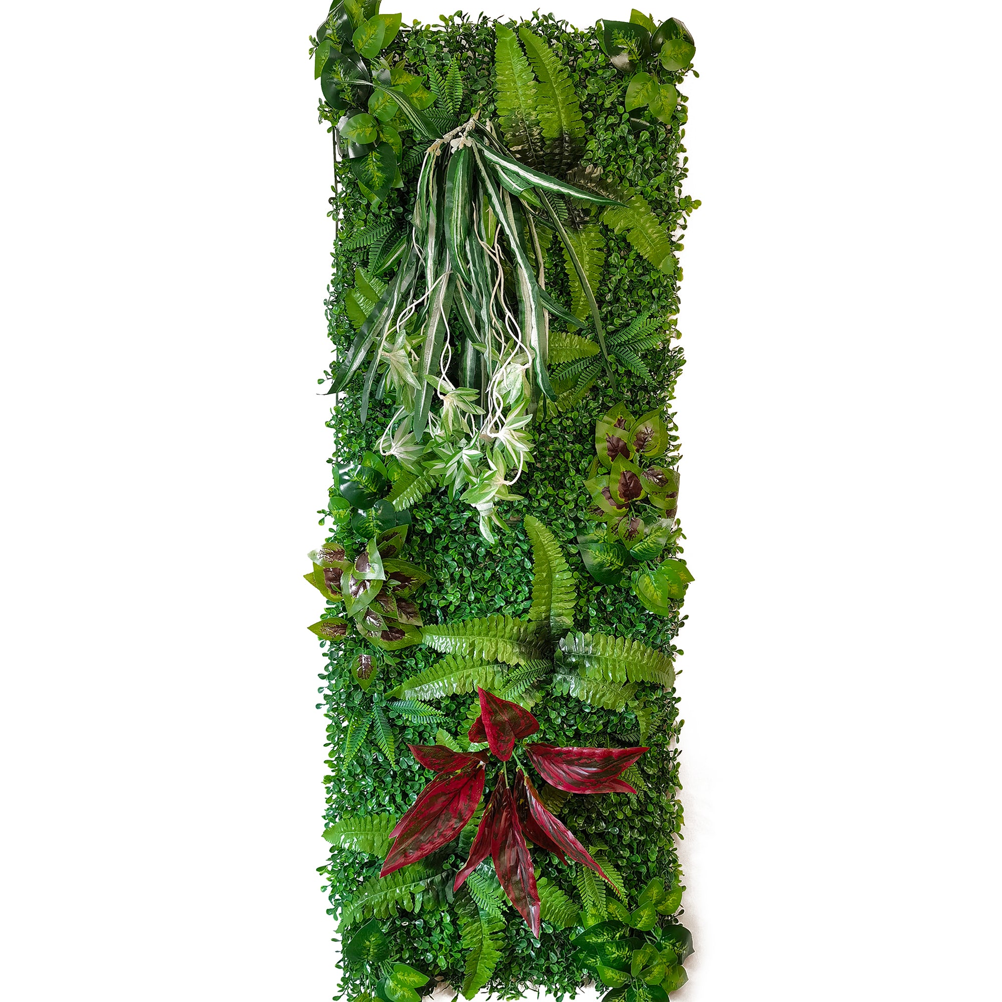 Planche Murale de Pelouse Artificielle - Créez un Espace Verdoyant et Élégant