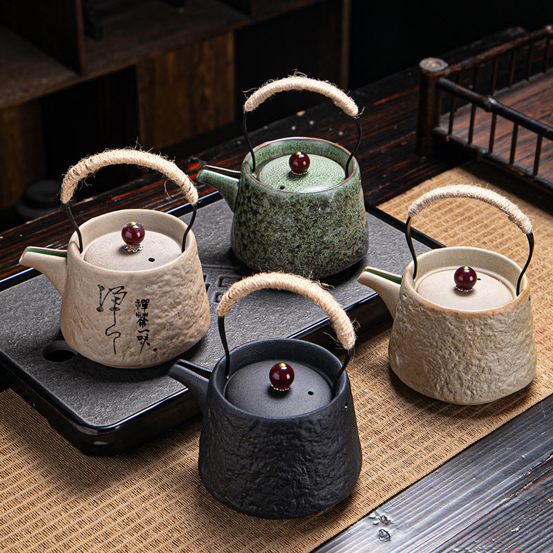 Théière Rétro Japonaise Kungfu en Céramique – 201-300 ml