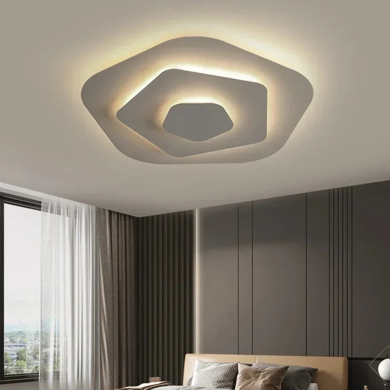 Plafonnier LED Géométrique - Design Moderne