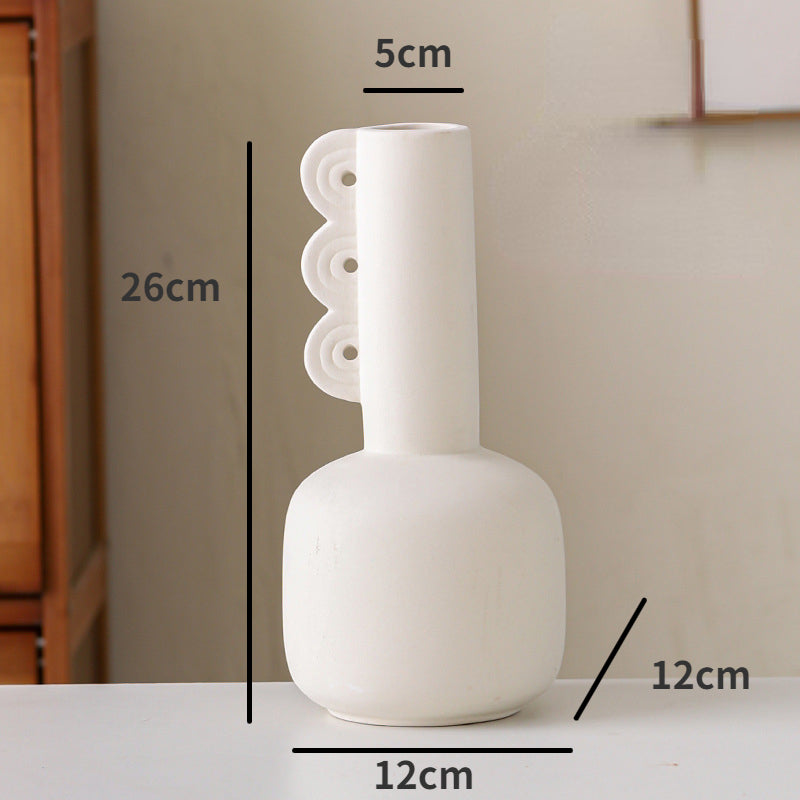 Vase en Céramique Luxe Rétro – Élégance et Raffinement pour Votre Intérieur