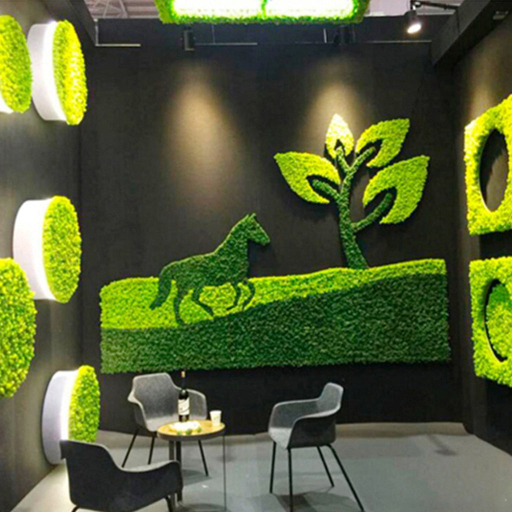 Konserviertes Moos Wanddekor