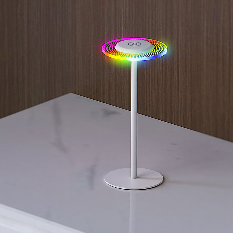 Lot de 2 Lampes de Table LED Multicolores