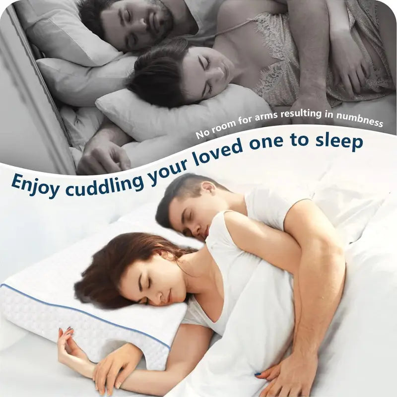 Oreiller en Forme d’Arc à Mémoire de Forme