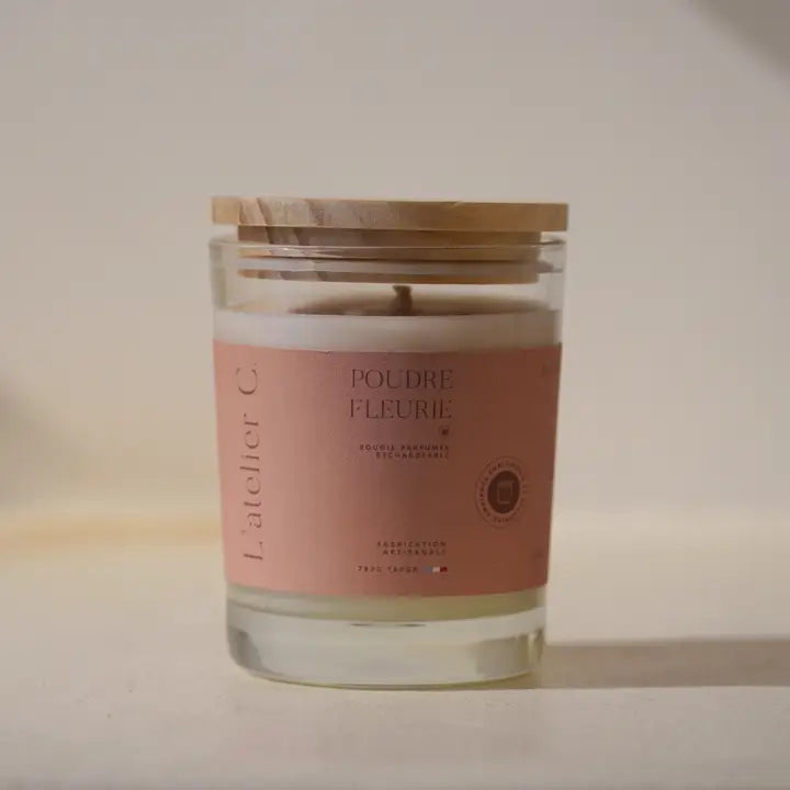 Pine Wood Scented Candle Cover - L'atelier C