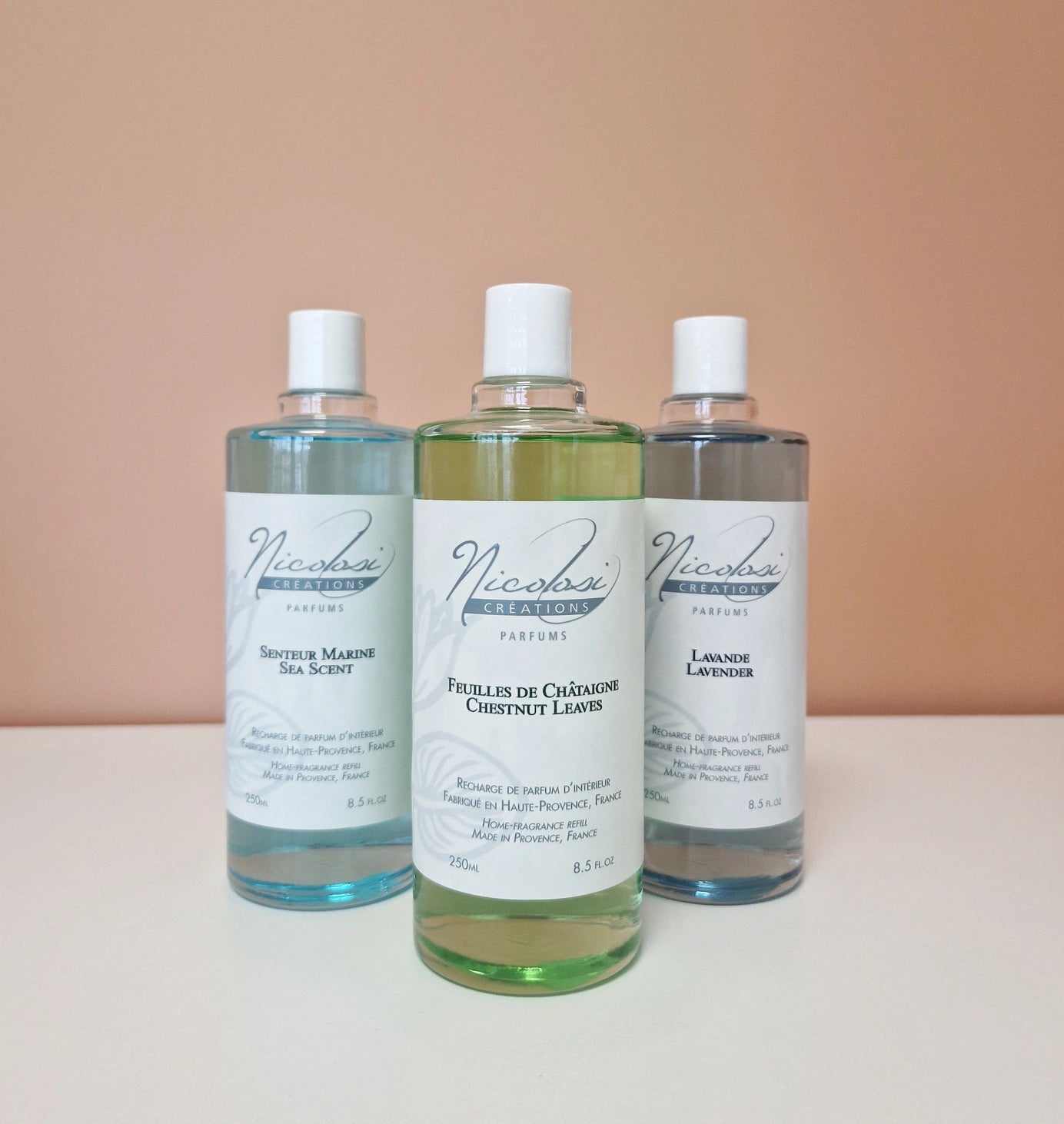 Recharge diffuseur d'ambiance 250ml - Nicolosi Créations