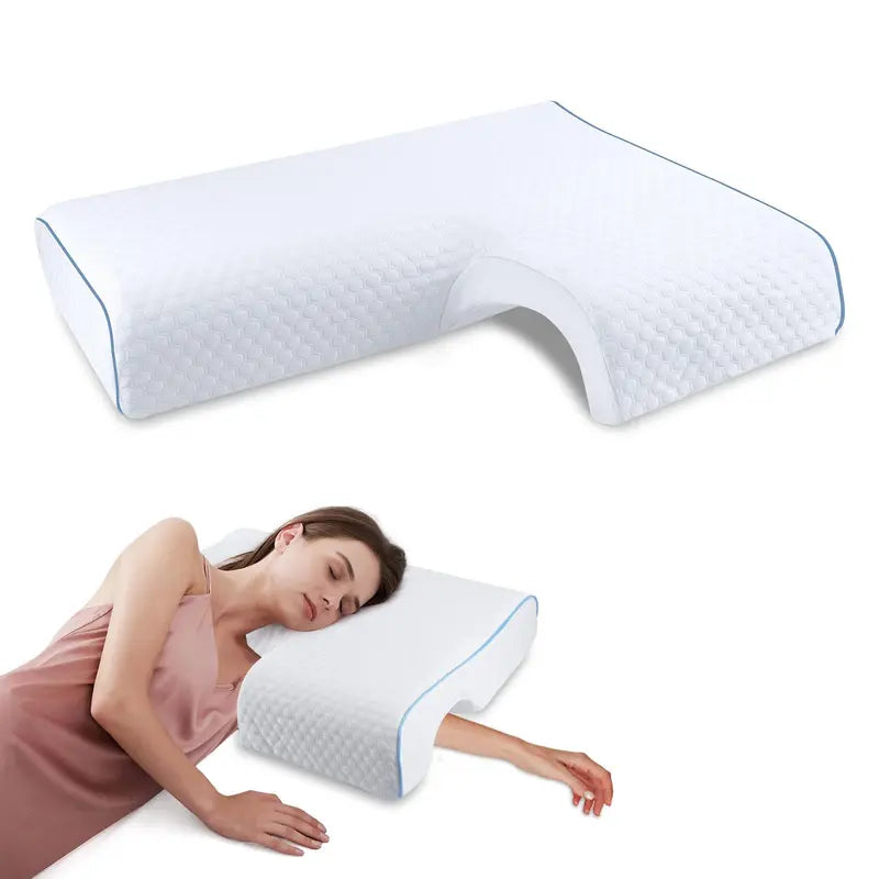 Oreiller en Forme d’Arc à Mémoire de Forme