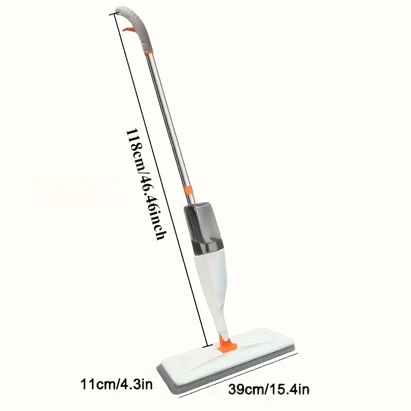 Serpillière à Pulvérisation – Balai Plat Microfibre avec Bouteille Réutilisable