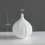 Vase en céramique hydroponique blanche - Minimalisme et élégance