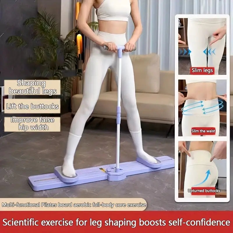Planche de Pilates multifonctionnelle - L’Art de Redessiner vos Jambes à Domicile