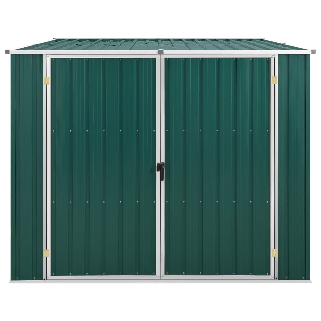 Abri de jardin acier galvanisé 195x198x159cm Vert