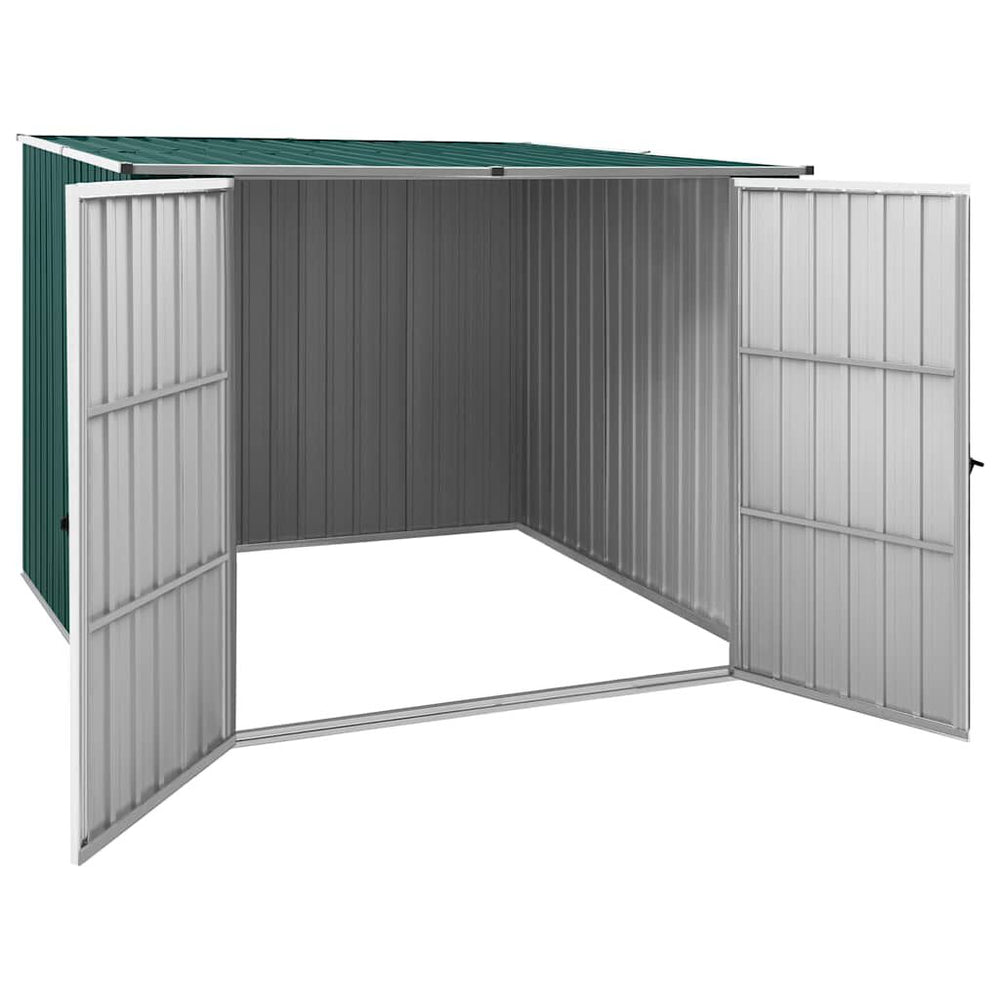 Abri de jardin acier galvanisé 195 × 198 × 159cm Vert