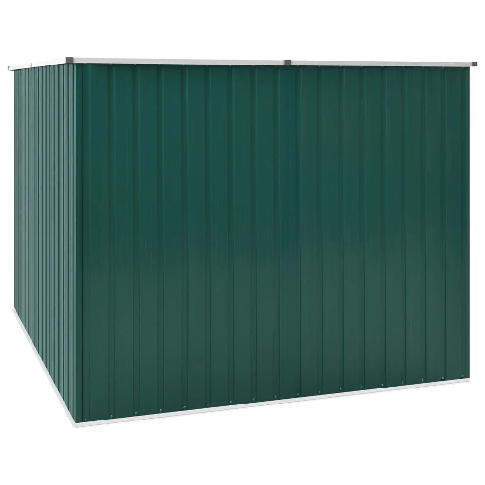 Abri de jardin acier galvanisé 195 × 198 × 159cm Vert