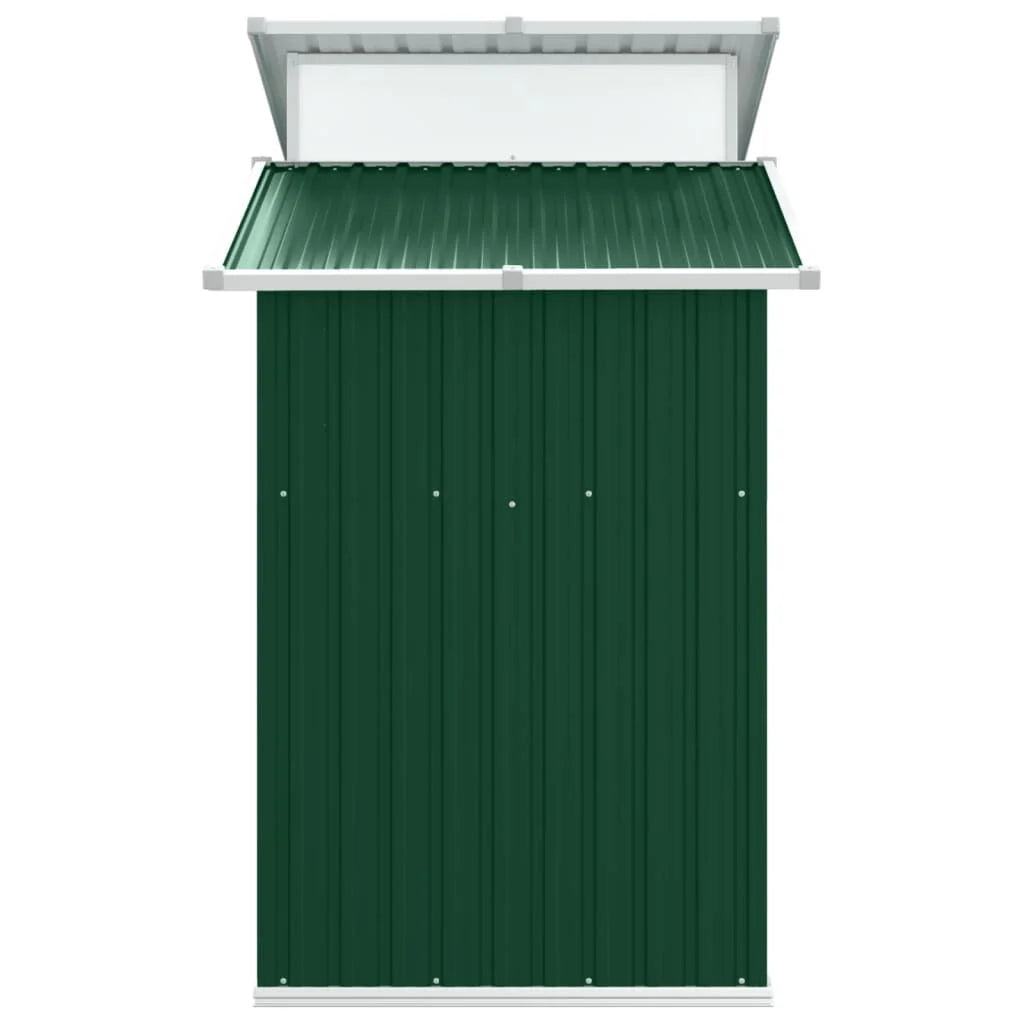 Abri de jardin acier galvanisé 270x130x208,5cm Vert