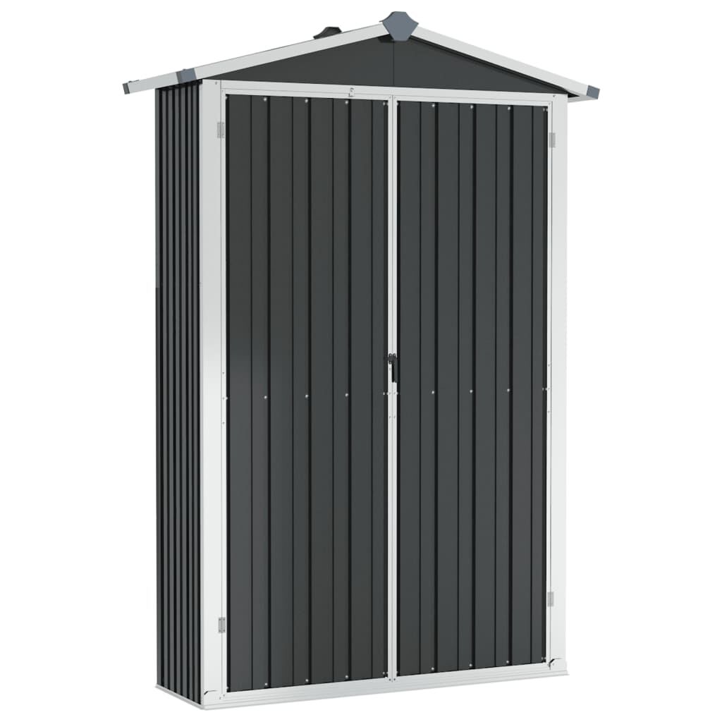 Abri de jardin en acier galvanisé - Compact et résistant Antracite