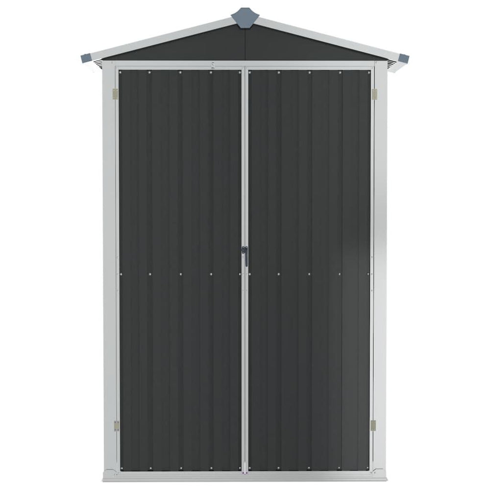 Abri de jardin en acier galvanisé - Compact et résistant Antracite