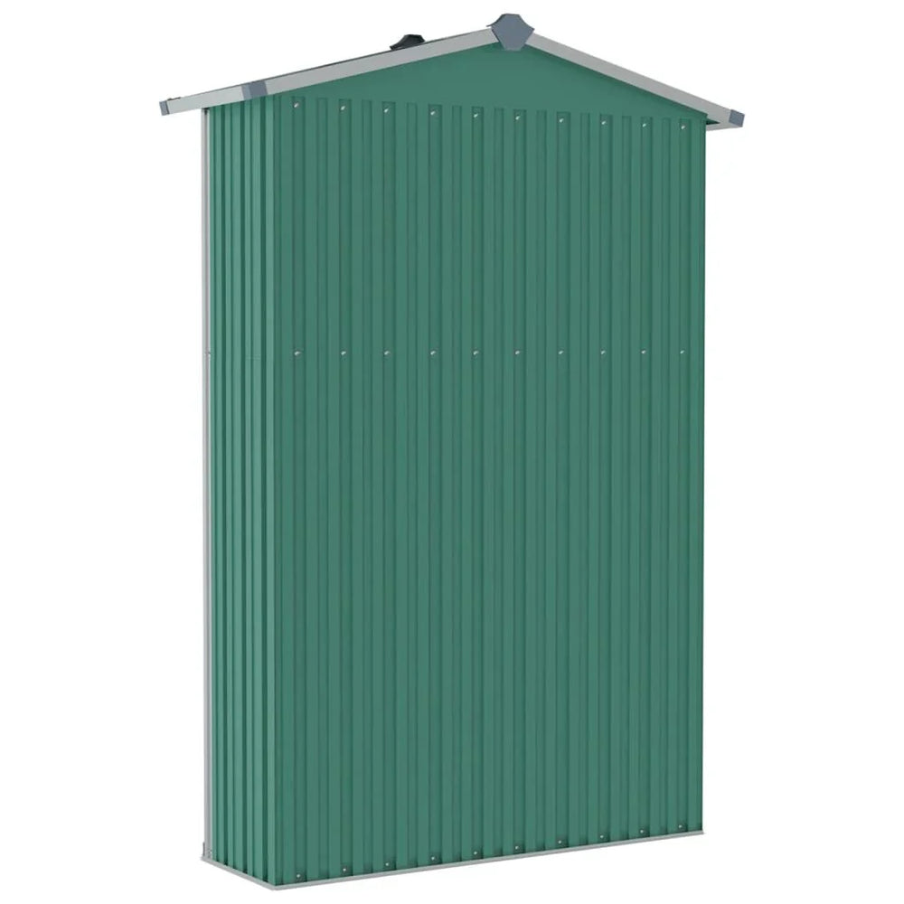 Abri de jardin en acier galvanisé - Compact et résistant Vert