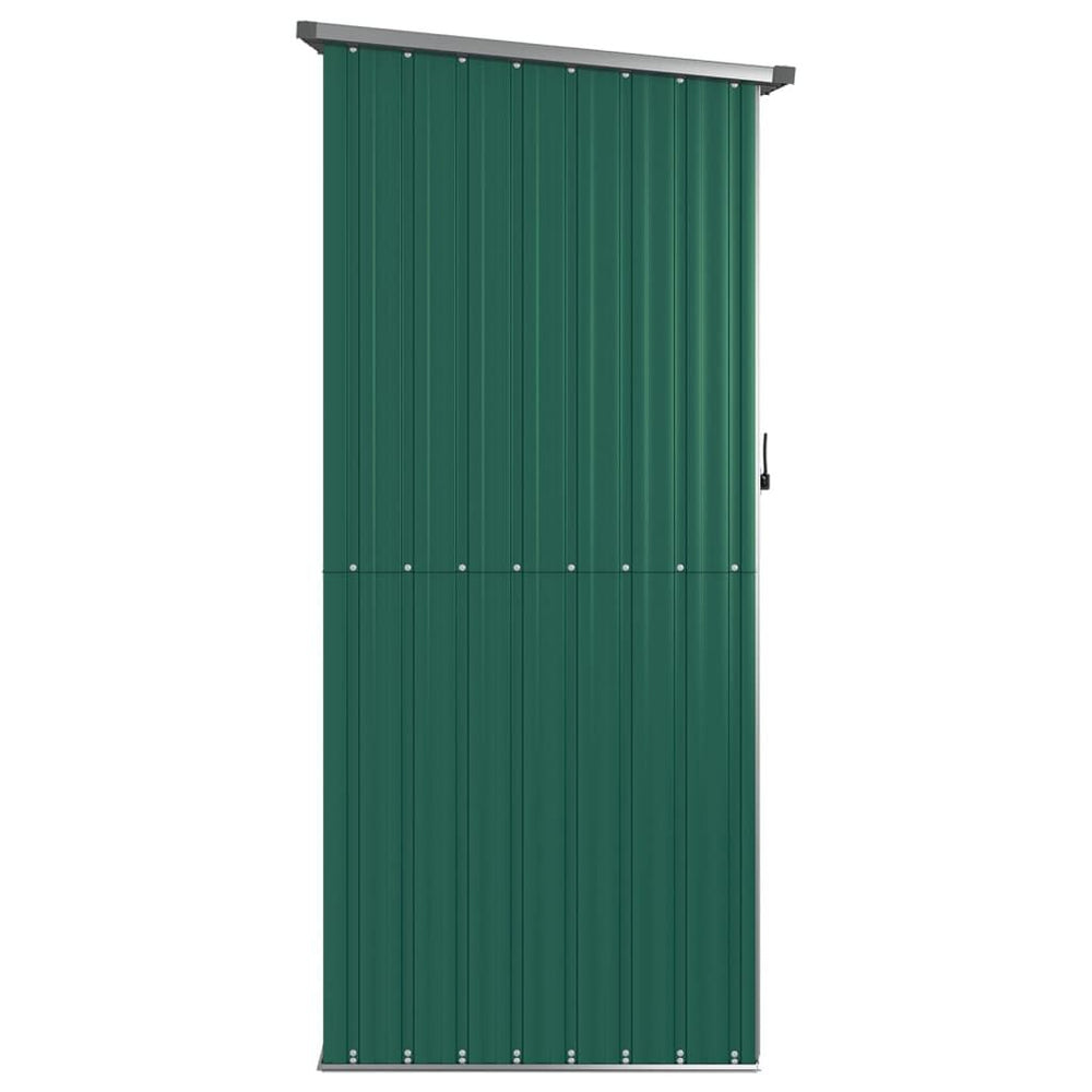 Abri de Jardin Anthracite en Acier 118 × 97 × 209 cm