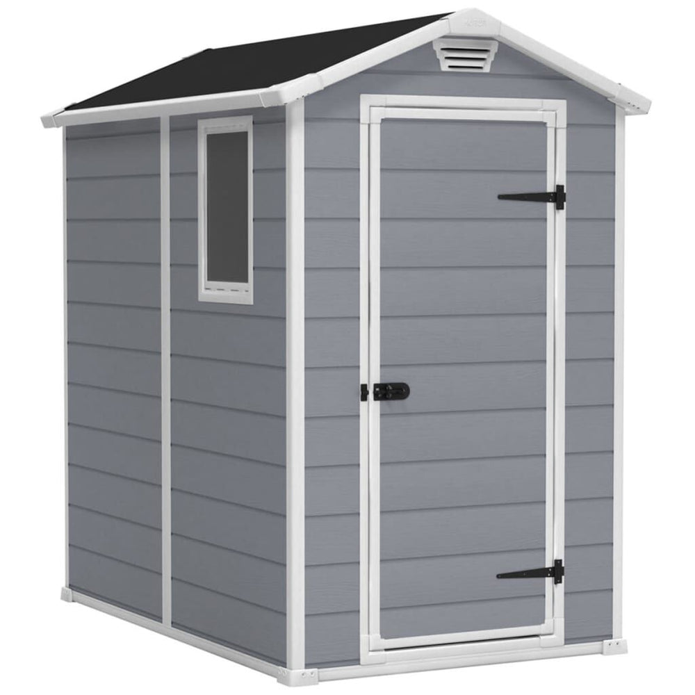 Abri de Jardin Keter Manor 46 Gris - Compact & Résistant Gris