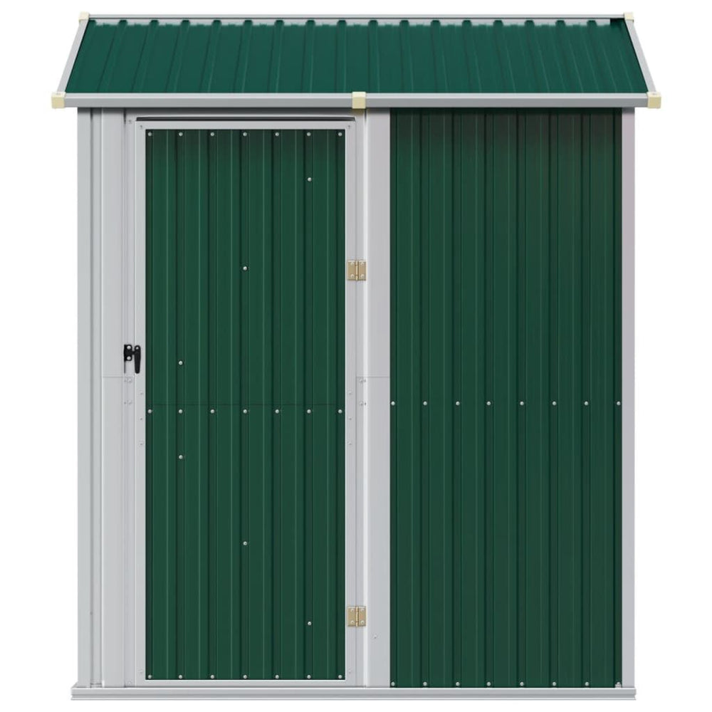 Abri de jardin acier 192 × 152,5 × 237 cm robuste Vert