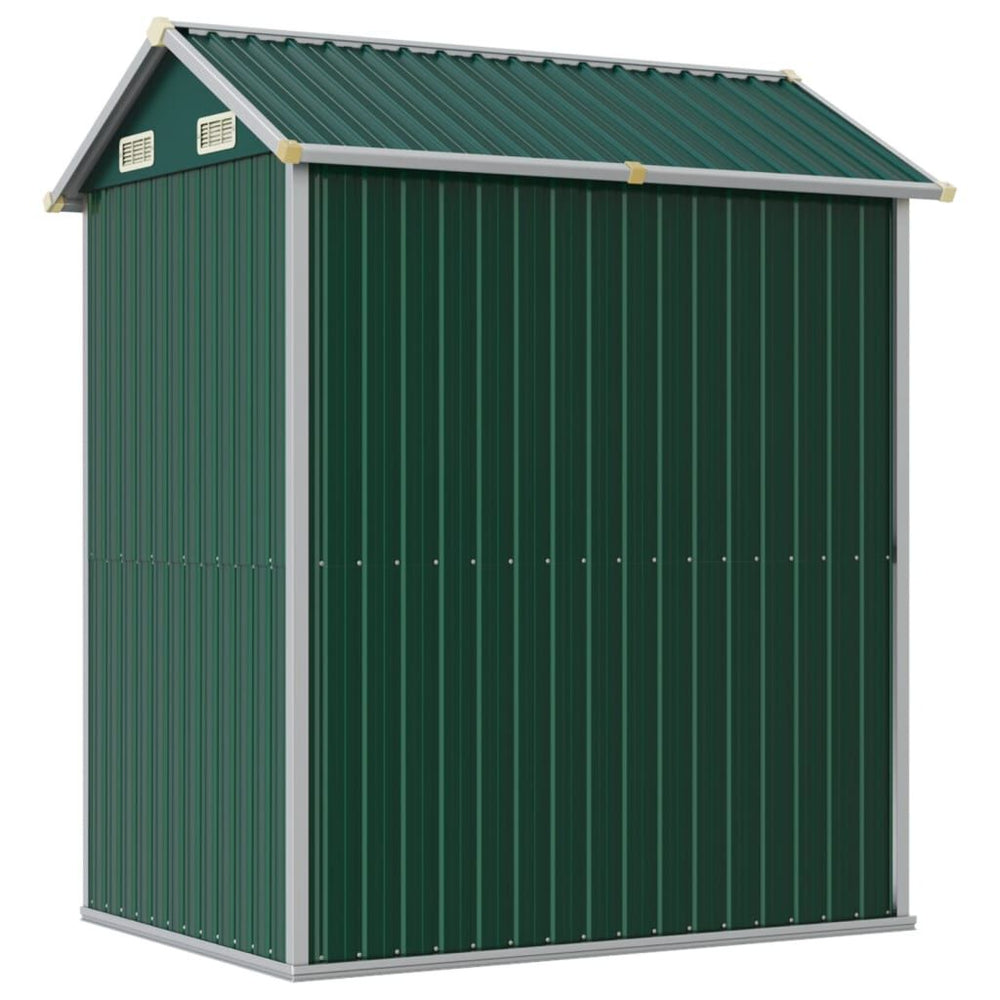 Abri de jardin acier 192 × 152,5 × 237 cm robuste Vert
