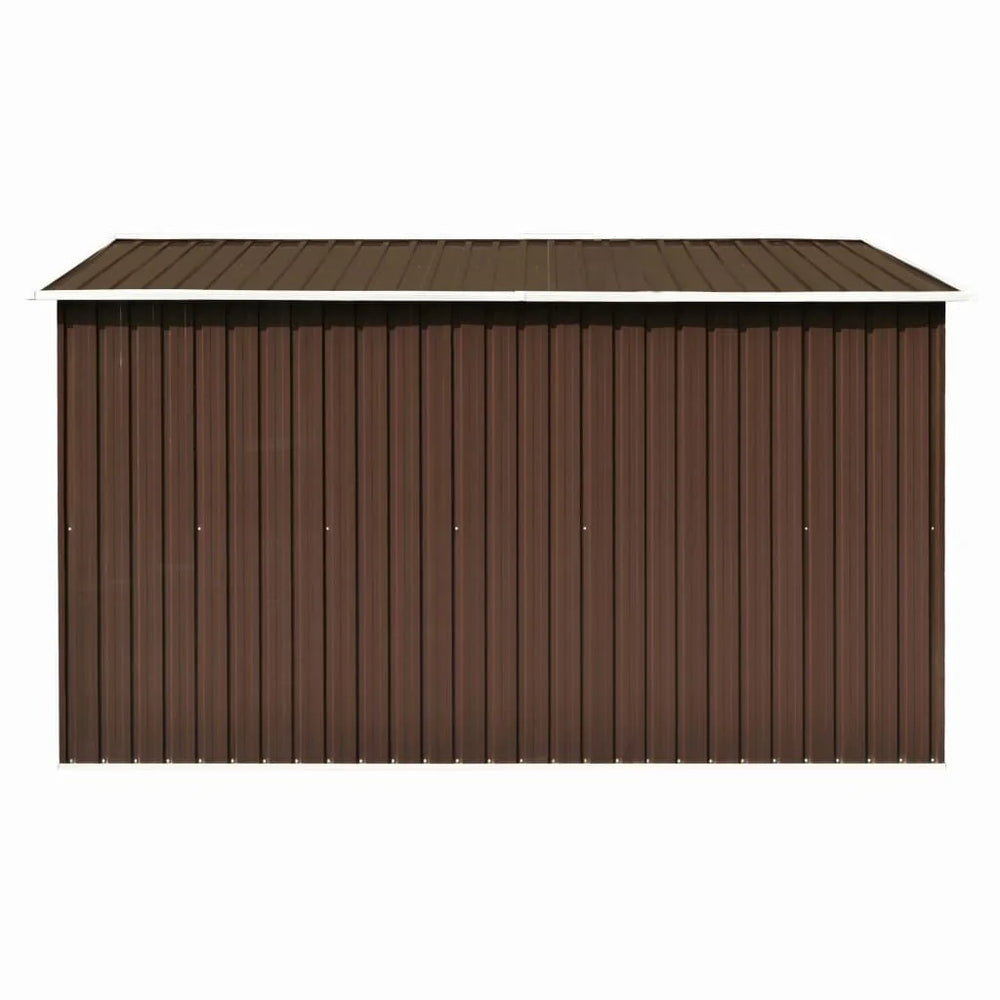 Abri Jardin Métal Gris 257 × 298 × 178 cm – Spacieux & Résistant