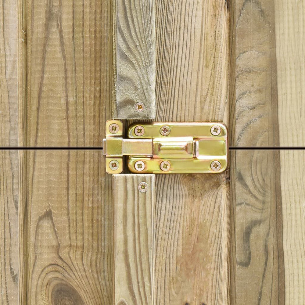 Abri à Vélos en Bois 232 × 110 × 170 cm – Pin Traité