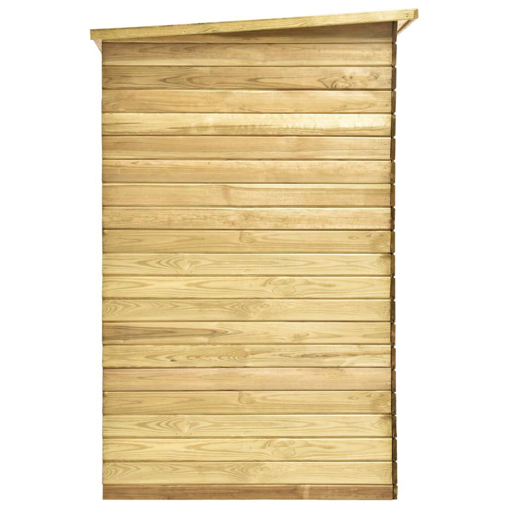 Abri à Vélos en Bois 232 × 110 × 170 cm – Pin Traité