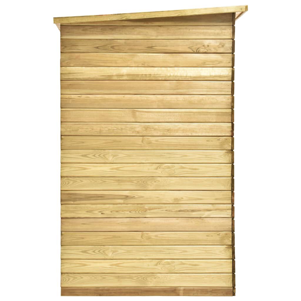 Abri à Vélos en Bois 232x110x170 cm – Pin Traité