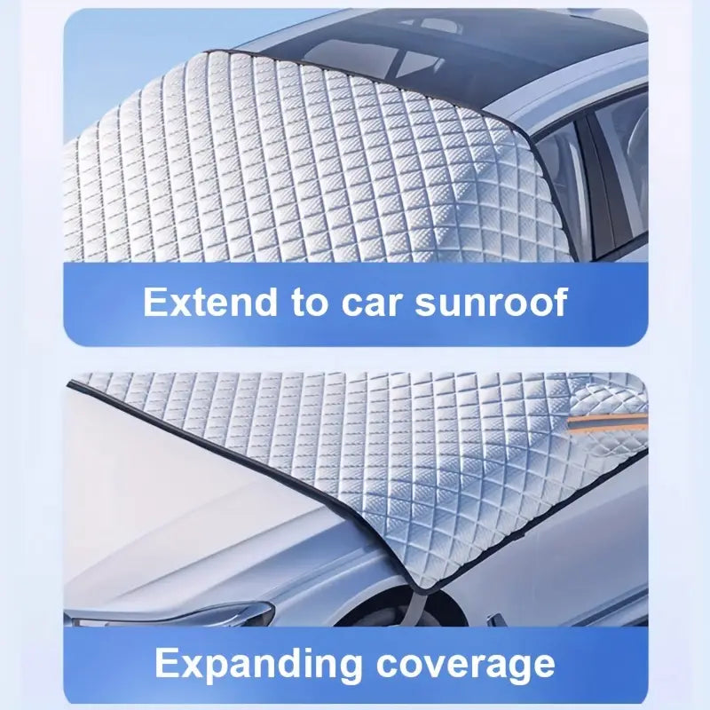 Pare-Soleil Isolant Thermique pour Voiture – Protection Anti-Givre et Anti-Neige