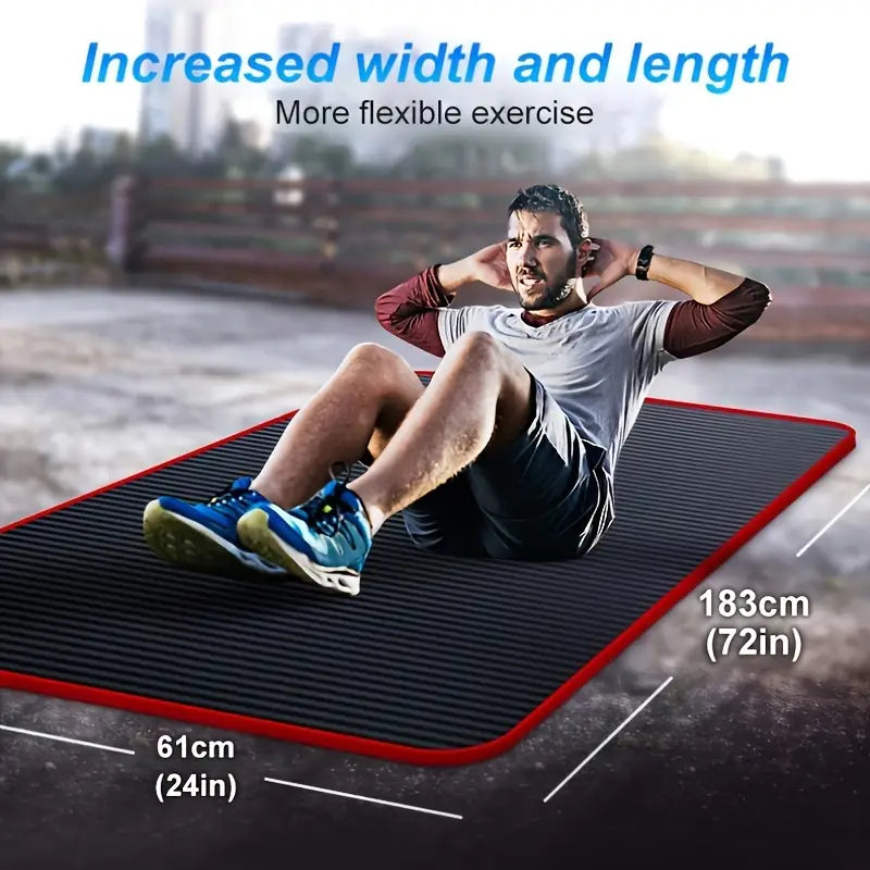 Tapis de Yoga NBR Luxe 10 mm – Élégance, Confort et Maîtrise du Corps