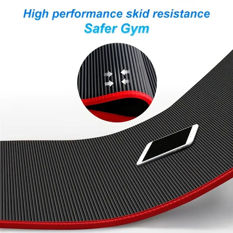Tapis de Yoga NBR Luxe 10 mm – Élégance, Confort et Maîtrise du Corps