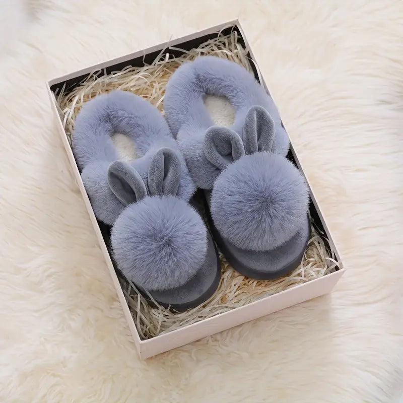 Chaussettes-Chaussures Chaudes à Boule Unique – Unisexe, Semelle Épaisse