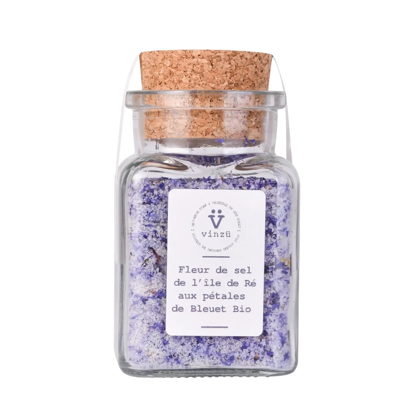 Bio Kornblumenblütenblätter Fleur de Sel - Vinzü