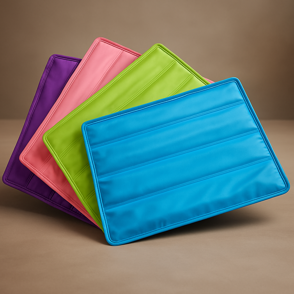 Sur-oreiller rafraichissant aux mini-cristaux naturels, le Coolpad Crystal