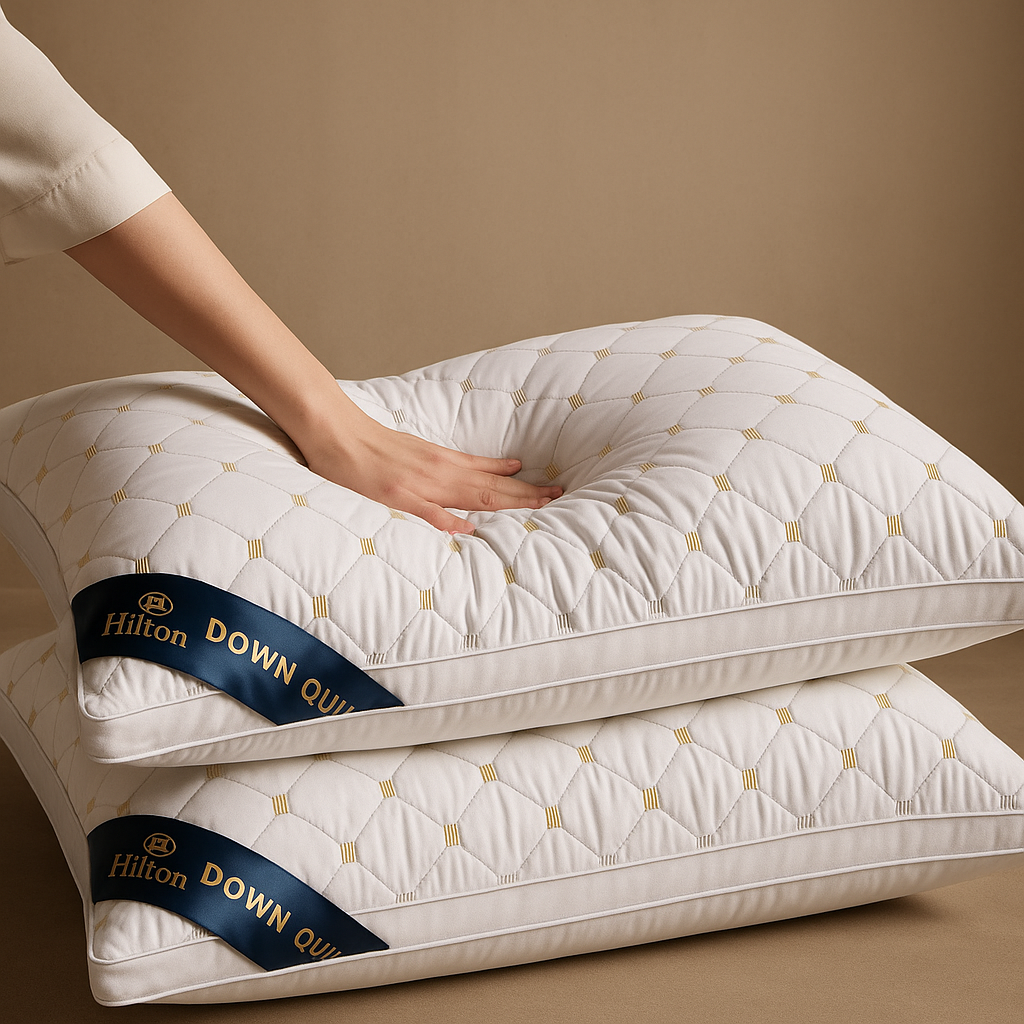 Oreiller Ergonomique Hilton pour un Sommeil Réparateur