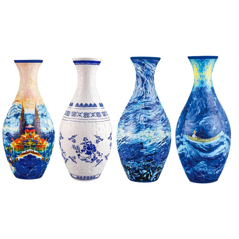 Vase Puzzle 3D en Plastique