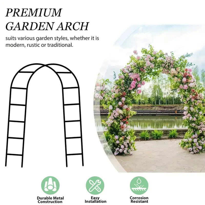 Arche de Jardin en Métal Durable